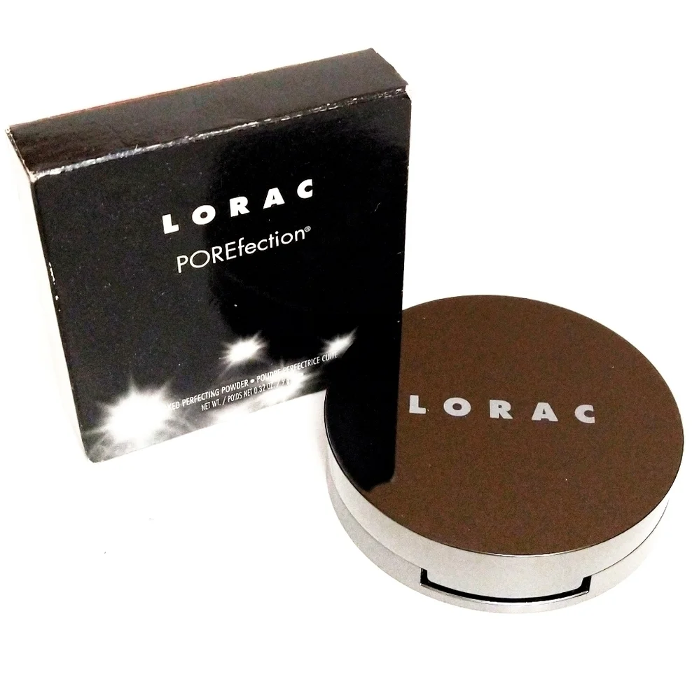 LORAC Cosmetics Porefection Baked Finishing Powder PF6 Deep Glam Feminine Discon